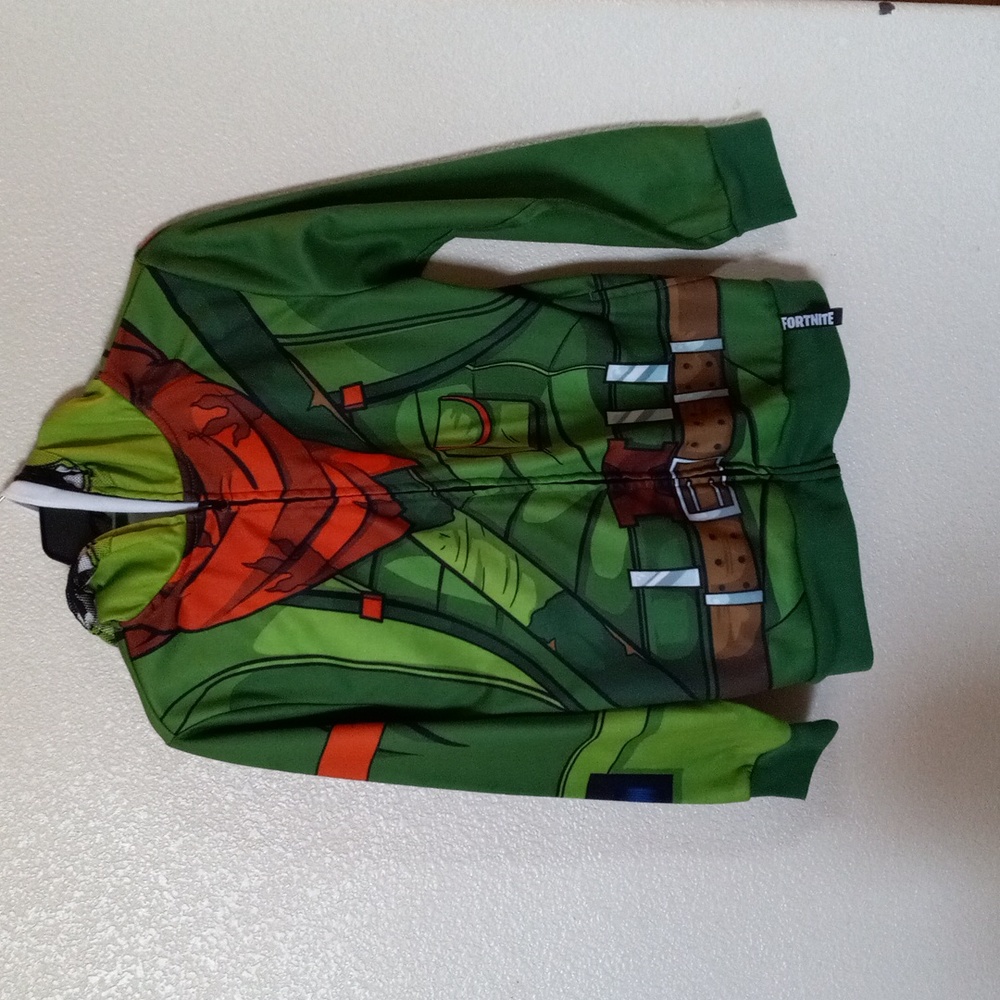 Fortnite mask hood sweater